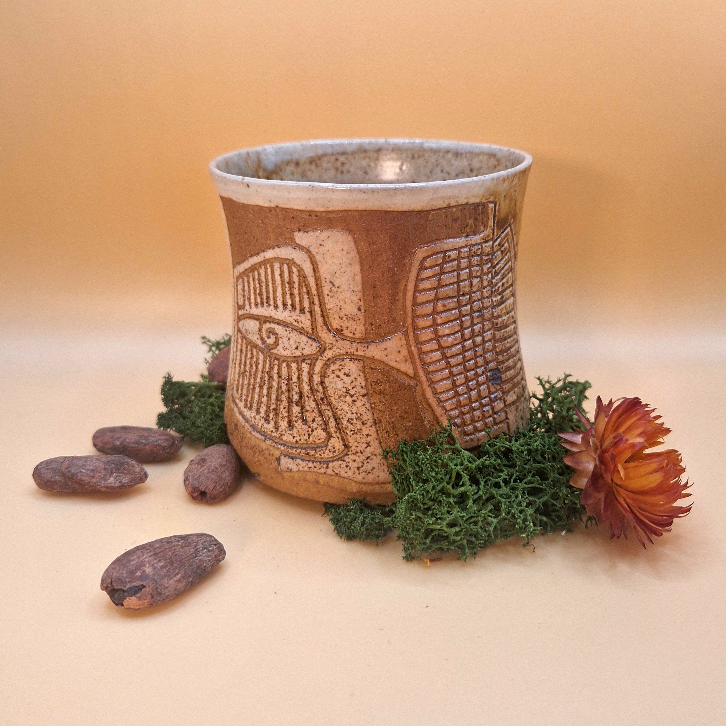 Tasse artisanale du potier David - pièce unique 5