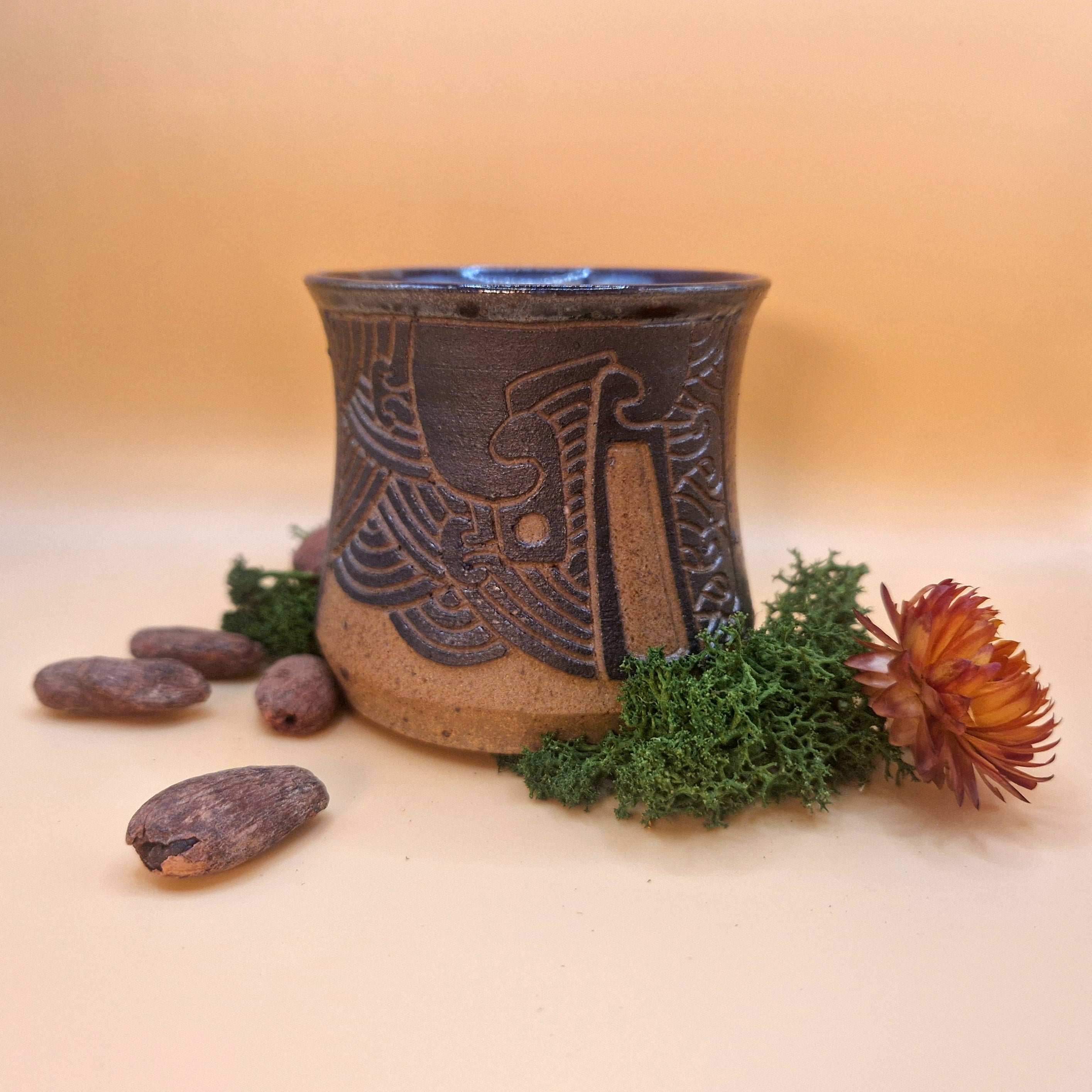 Tasse artisanale du potier David - pièce unique 6