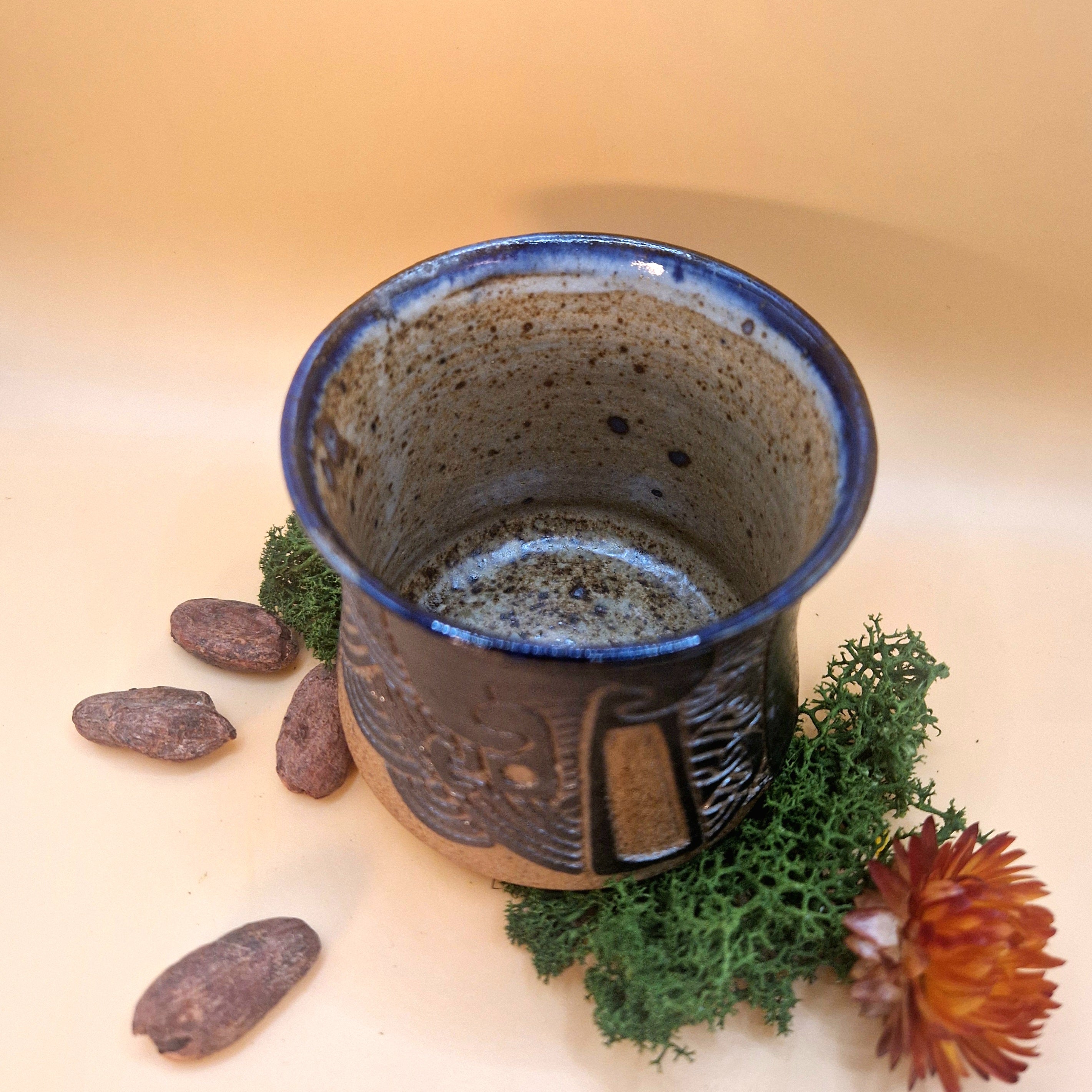 Tasse artisanale du potier David - pièce unique 6