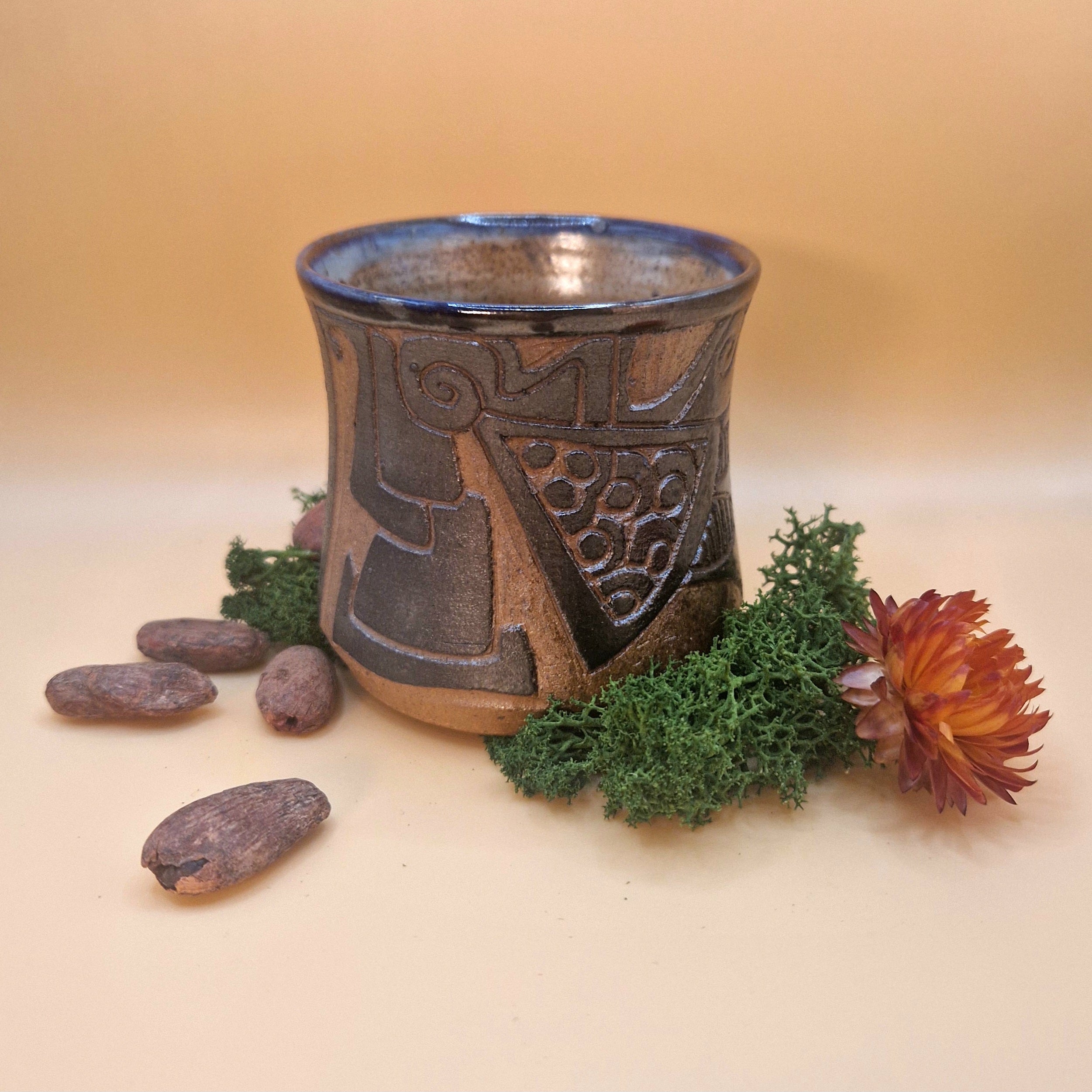 Tasse artisanale du potier David - pièce unique 7