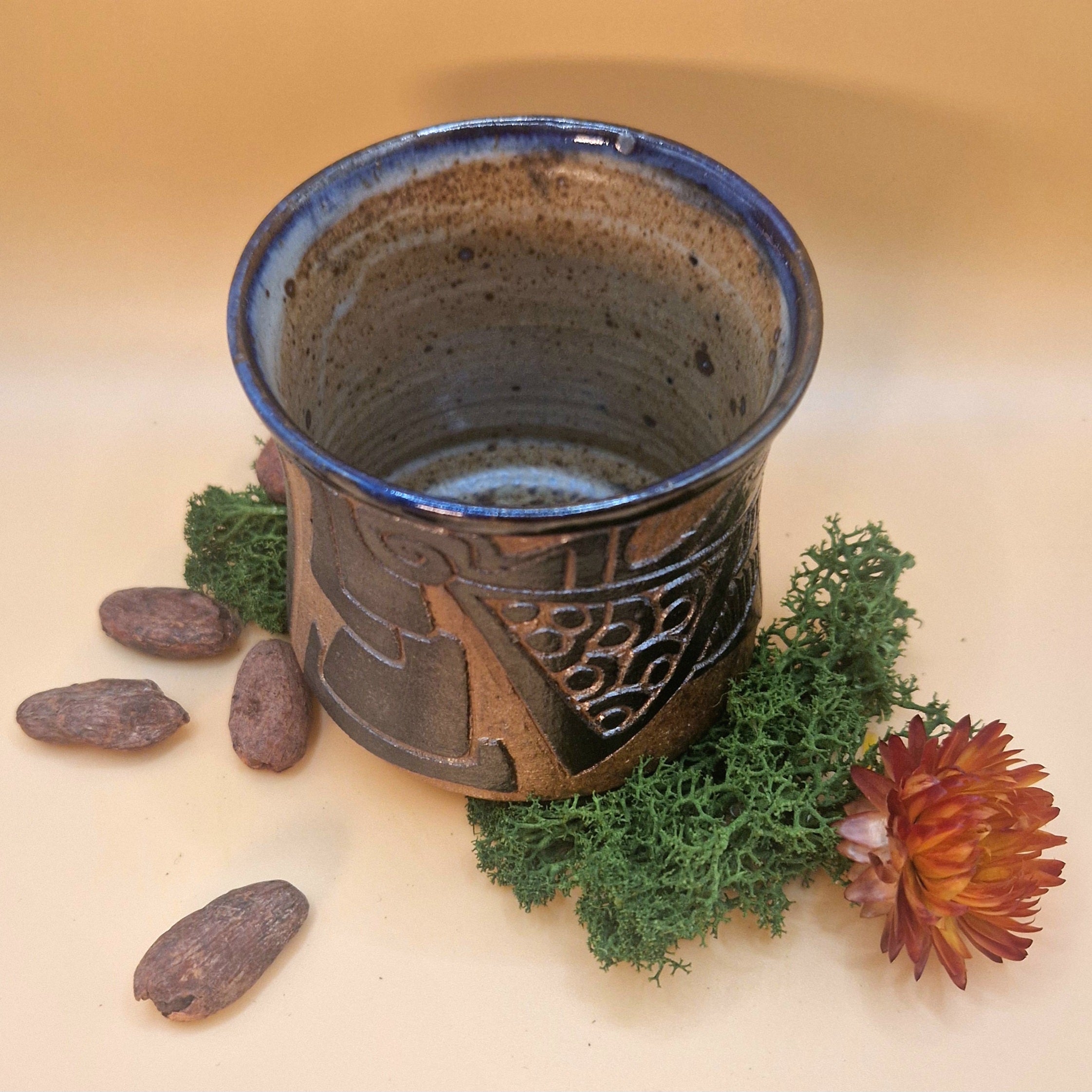 Tasse artisanale du potier David - pièce unique 7