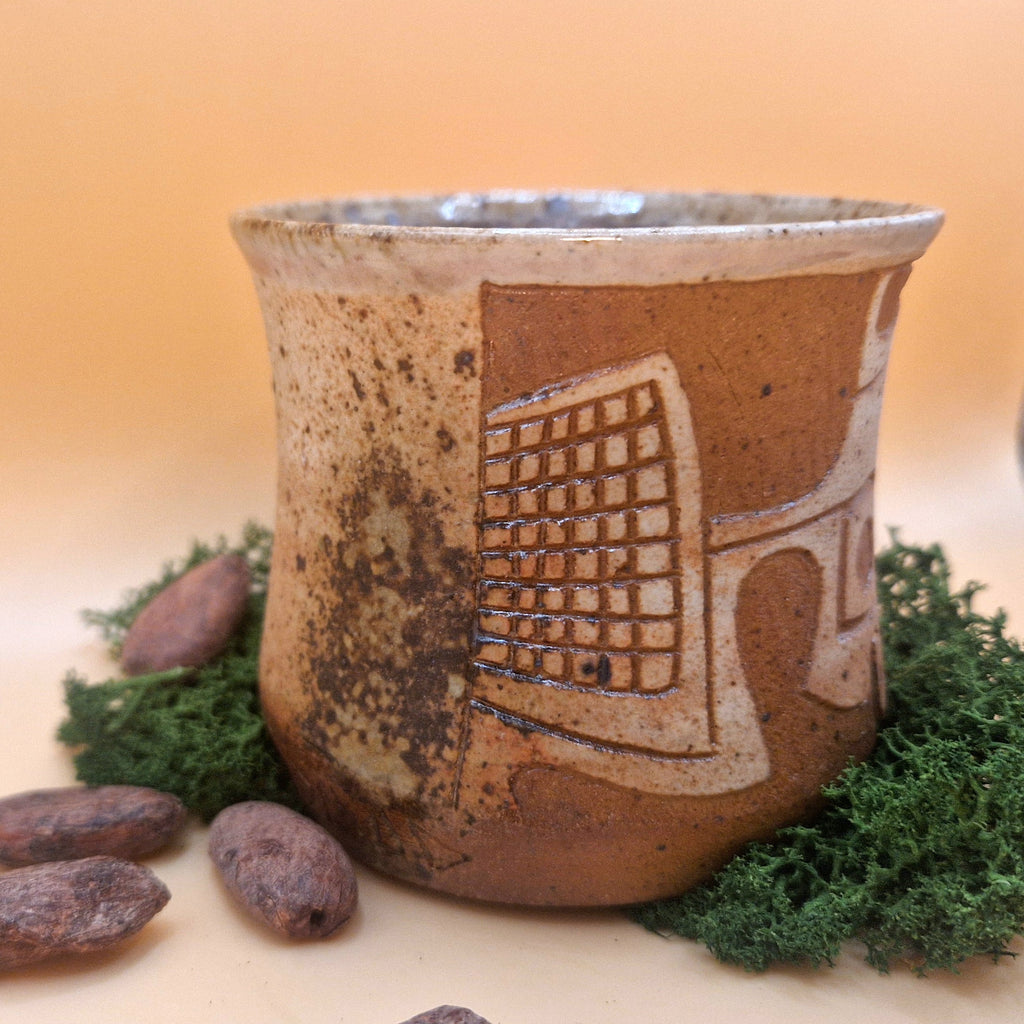 Tasse artisanale du potier David - pièce unique 4