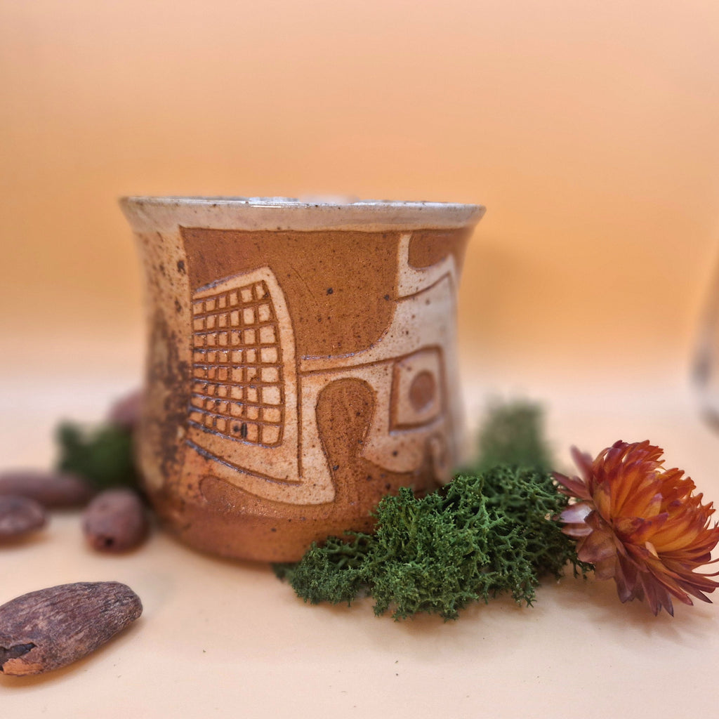 Tasse artisanale du potier David - pièce unique 4