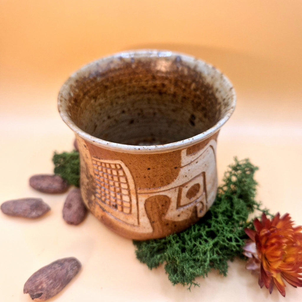 Tasse artisanale du potier David - pièce unique 4