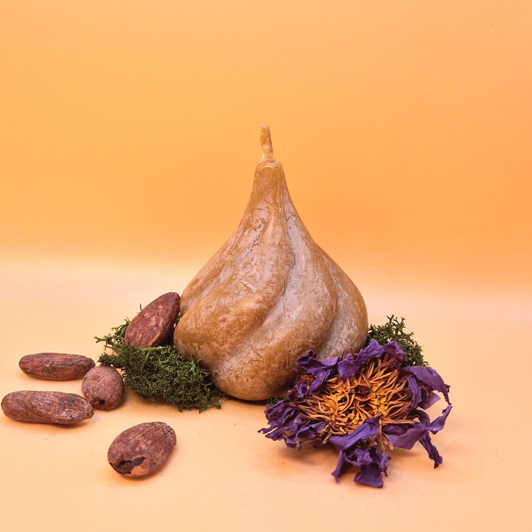 Bougies artisanales à la cire d'abeille