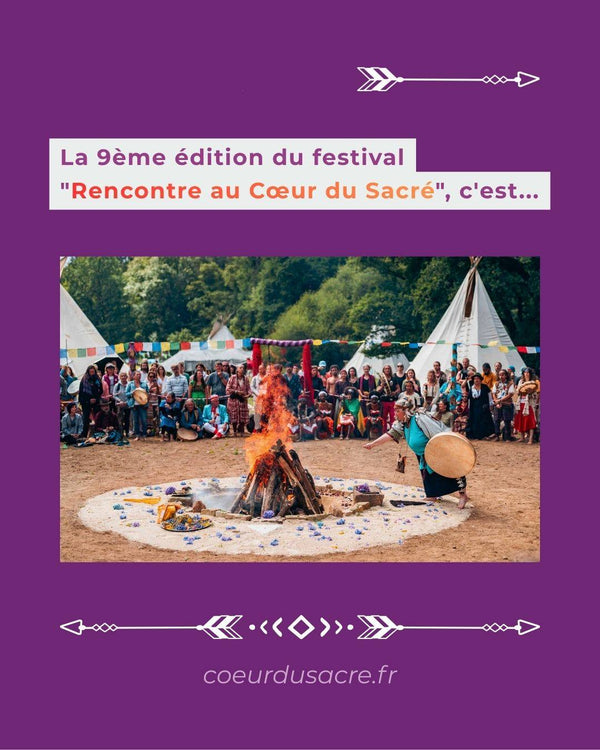 Rencontre au Coeur du Sacré - 11/14 juillet - Anjou - stand & rituel du lotus bleu