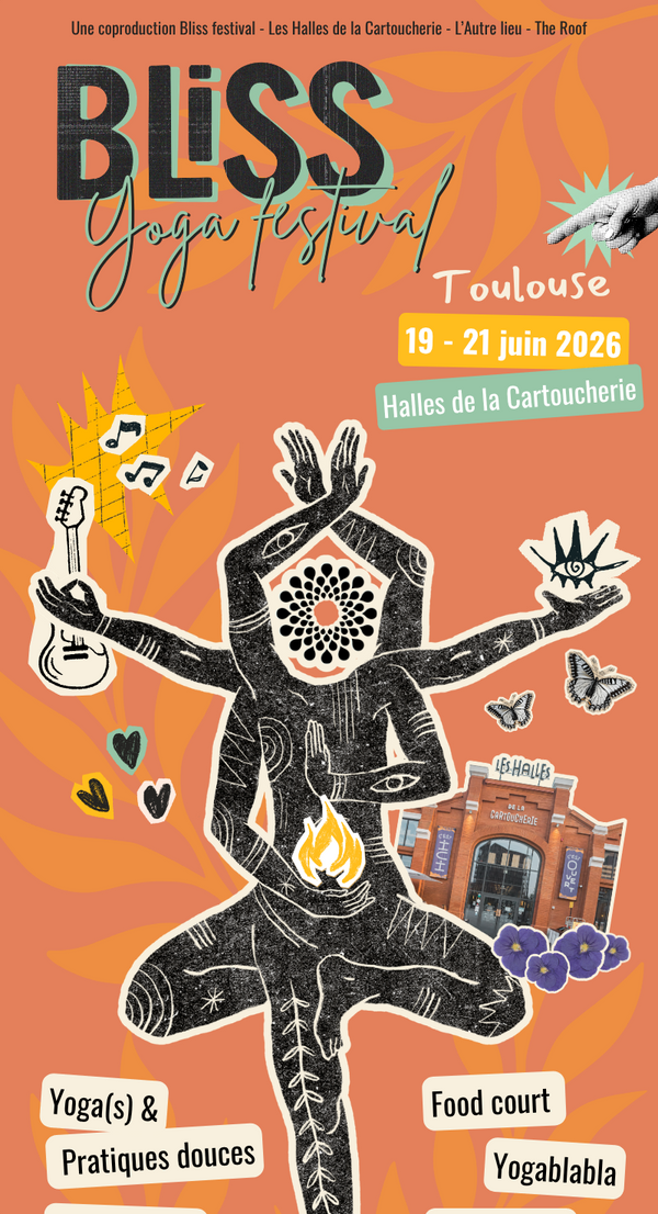 Bliss - 19/21 juin - Toulouse - stand, cérémonie du cacao & conférence